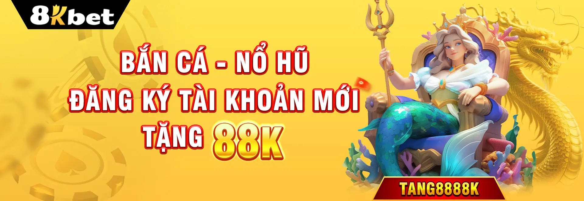 đăng ký tài khoản mới tặng 88k